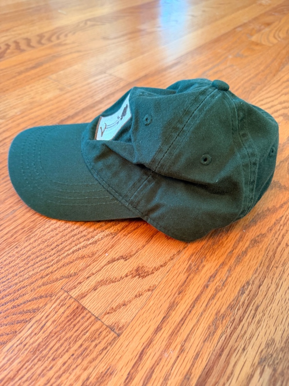Tall Timbers Embroidered Patch Baseball Cap - Green, The Albany Quail Project - Picture 3 of 8